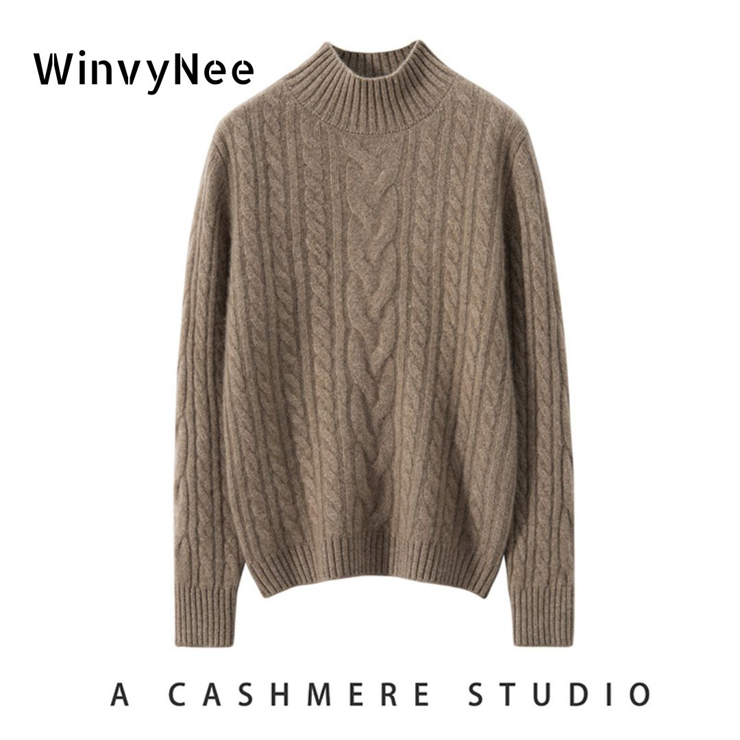 Cashmere Sweater Formal - Suéter Feminino WinvyNee de Lã Cashmere
