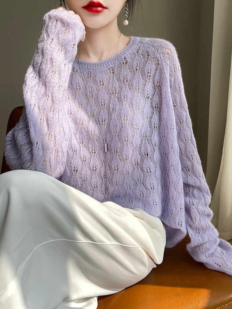Cashmere Sweater Formal - Suéter Feminino de Cashmere com Gola