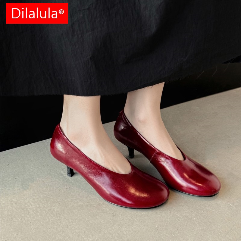 Women Formal Wear For Office - Dilalula 2026 Sapatos Femininos de Couro