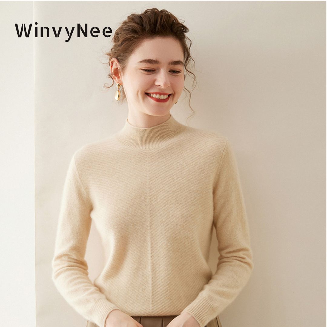 Cashmere Sweater Formal - Suéter Feminino WinvyNee de Cashmere e