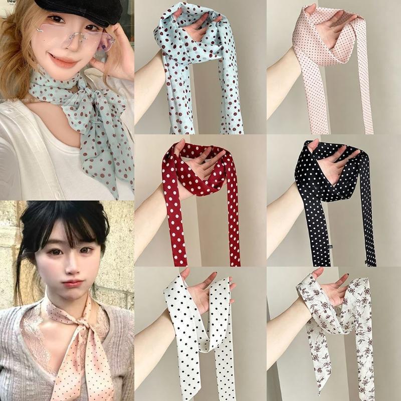 Scarf Silk Neck - Lenço de Seda com Estampa Floral