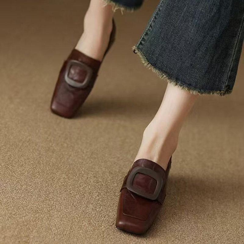 Women Formal Wear For Office - Sapatos Femininos de Designer com Fivela