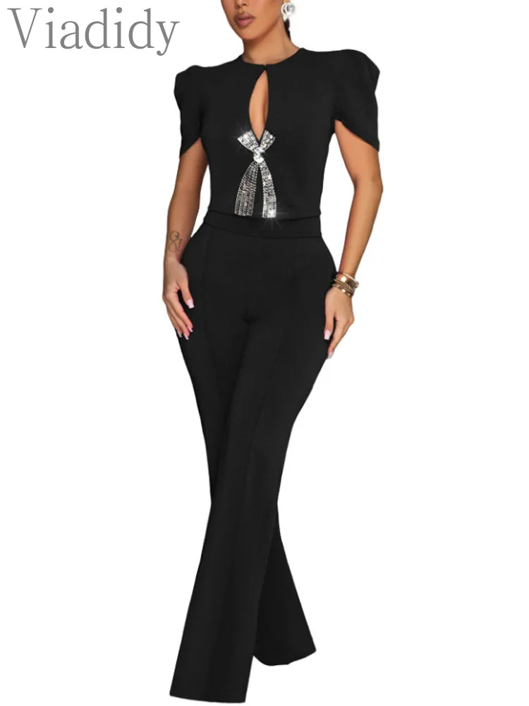 Macacão Feminino Formal para N - Women'S Formal Jumpsuit Evening Wear avaliação e preço