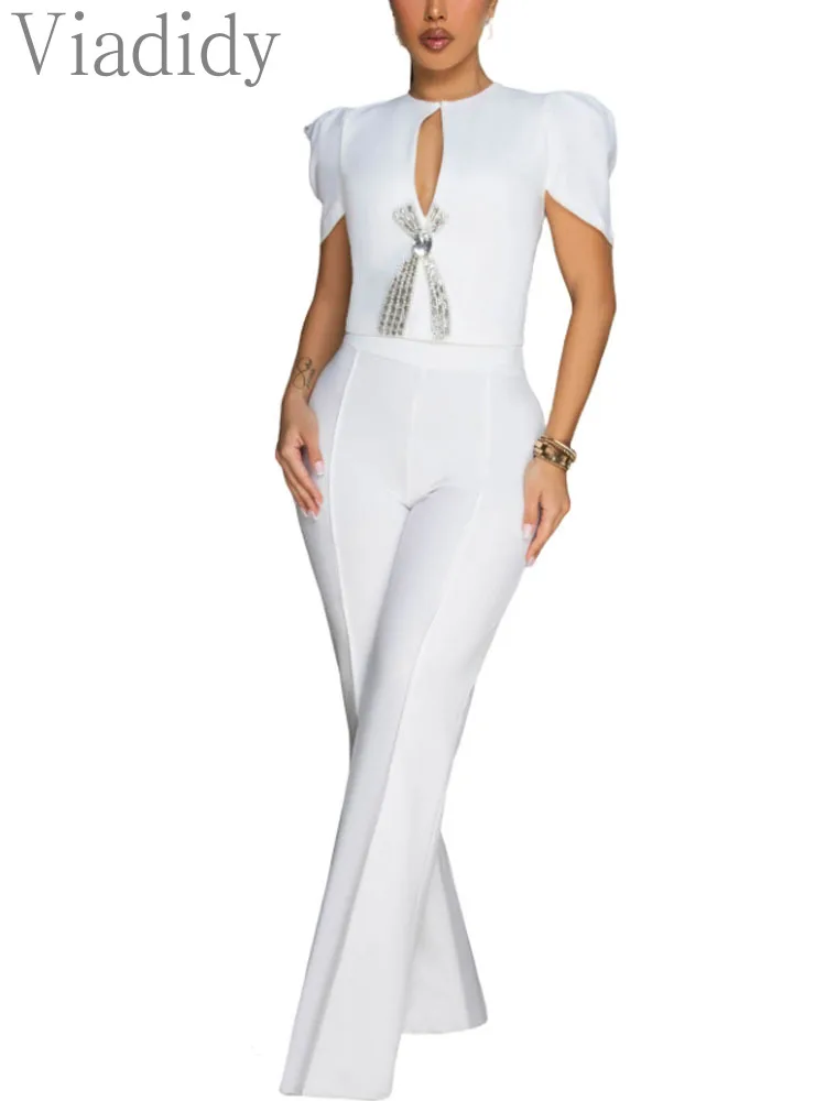 Macacão Feminino Formal para N - Women'S Formal Jumpsuit Evening Wear avaliação e preço