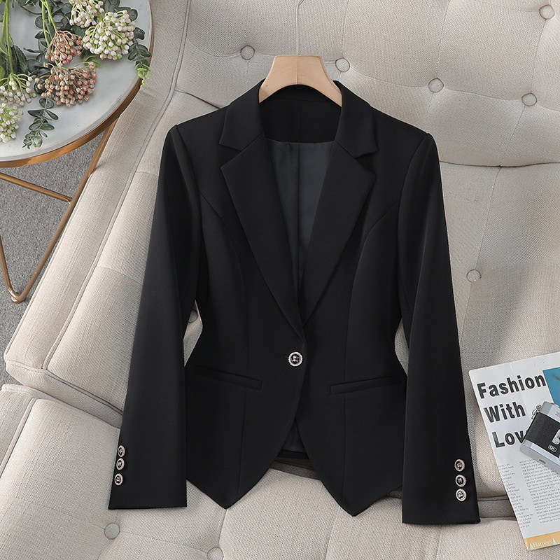 Novo Blazer Feminino Formal da - Women Formal Wear Business avaliação e preço