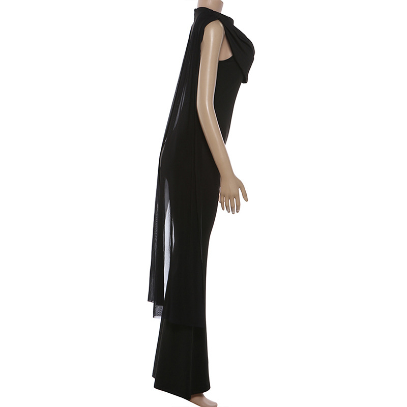 Macacão Feminino Preto Sexy Se - Women'S Formal Jumpsuit Evening Wear avaliação e preço