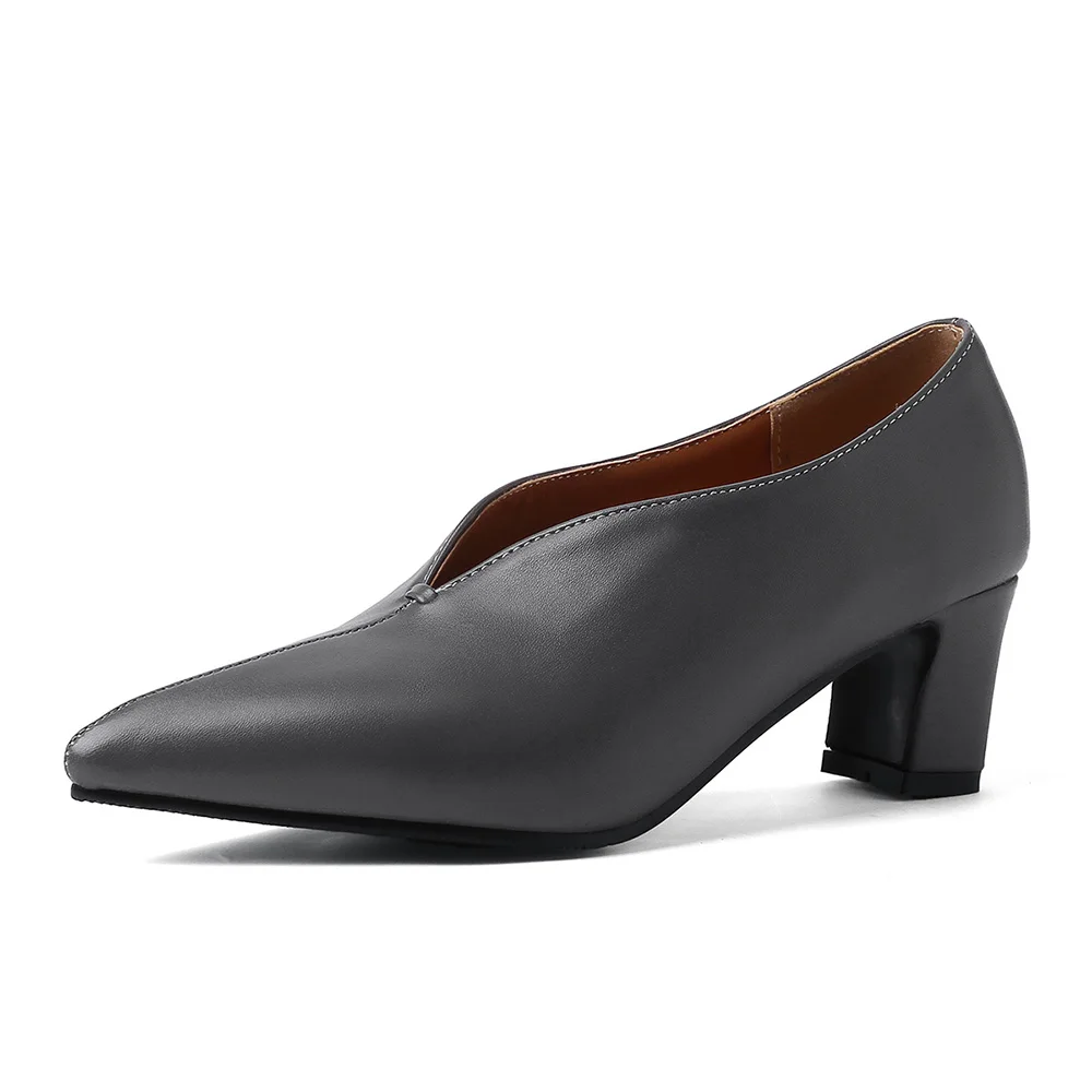Nova marca dedo do pé apontado - Women Formal Wear For Office avaliação e preço