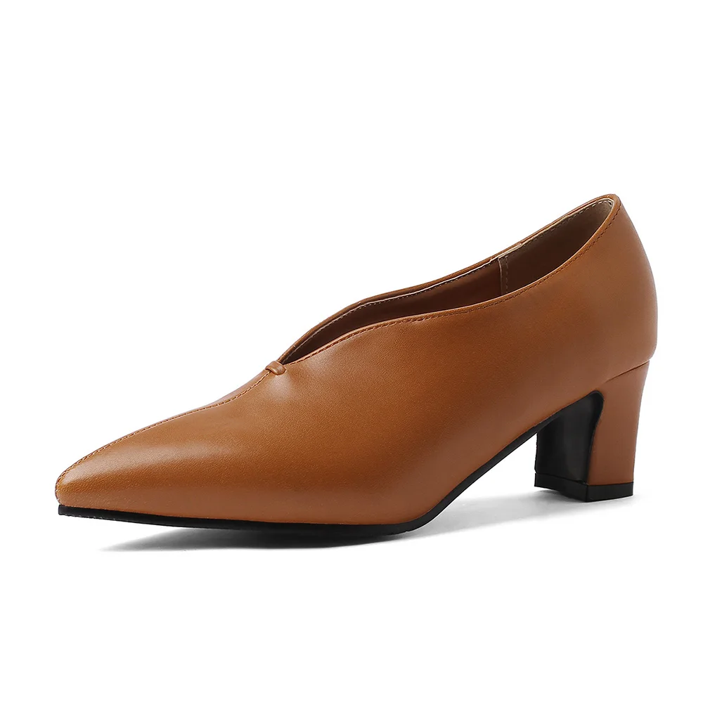 Nova marca dedo do pé apontado - Women Formal Wear For Office avaliação e preço