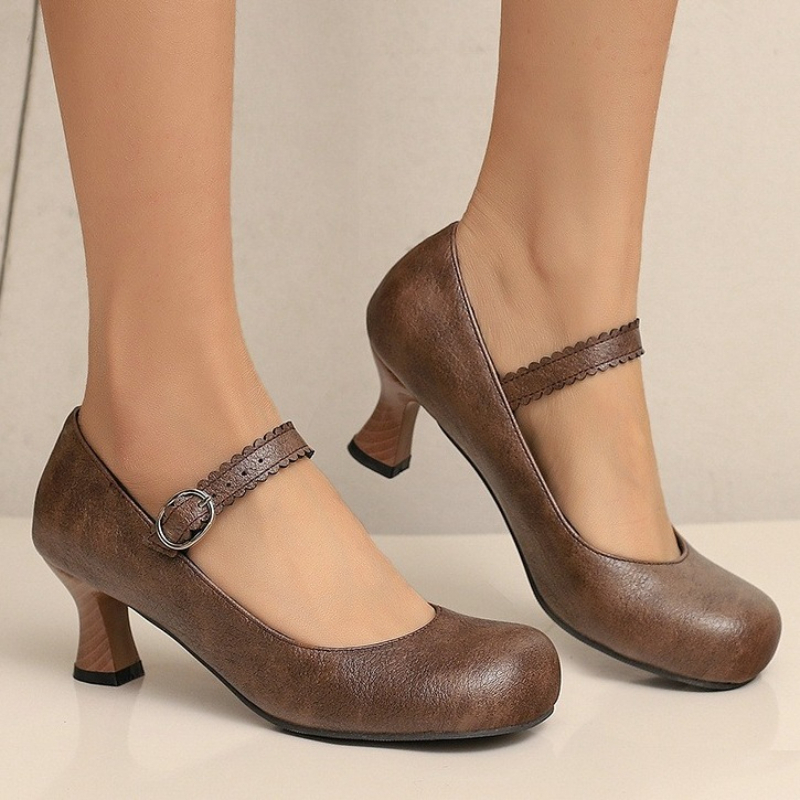 Sapatos Femininos Retrô Mary J - Women Formal Wear Shoes avaliação e preço