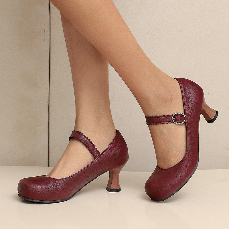 Sapatos Femininos Retrô Mary J - Women Formal Wear Shoes avaliação e preço