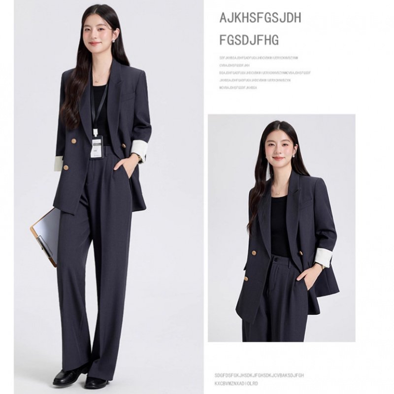 Conjunto de Terno Feminino par - Women Formal Wear For Interview avaliação e preço