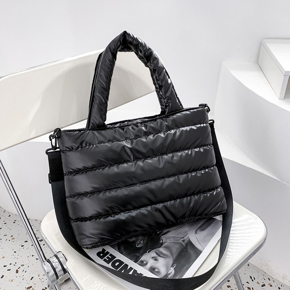 Bolsa feminina puffer acolchoa - Shoulder Bag Structured avaliação e preço
