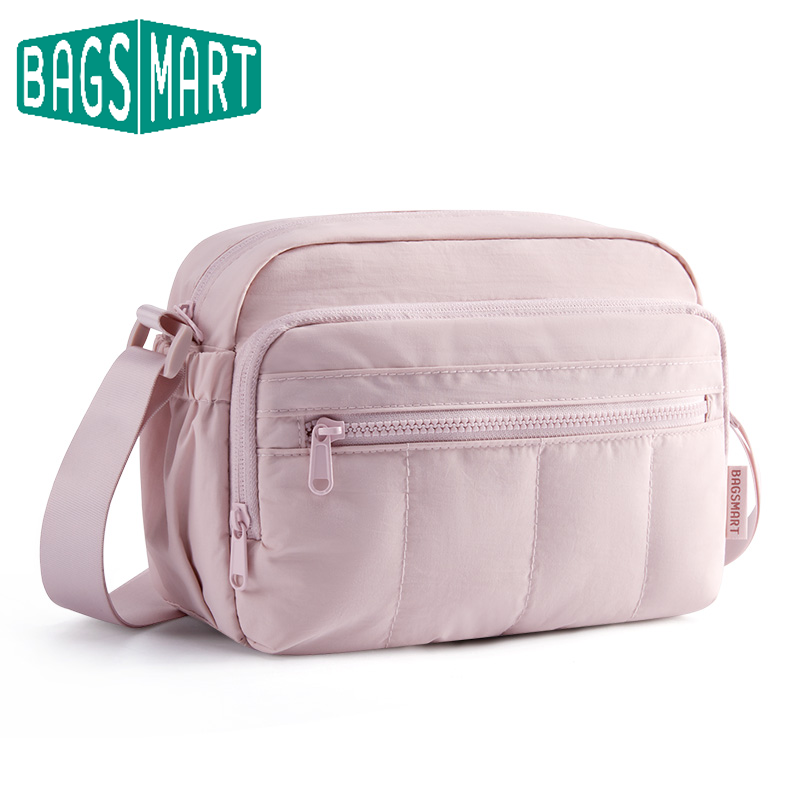 Bagsmart bolsa de ombro femini - Shoulder Bag Structured avaliação e preço