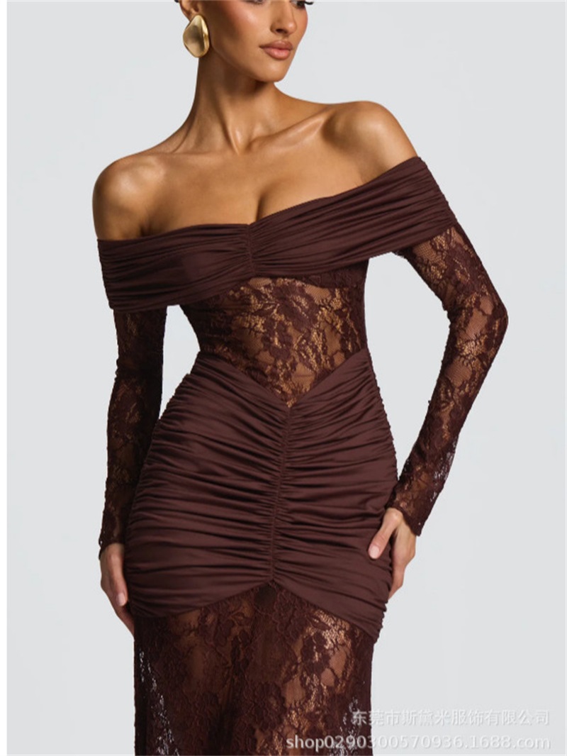 Sexy renda sereia vestido de b - Women Formal Party Wear Dress avaliação e preço