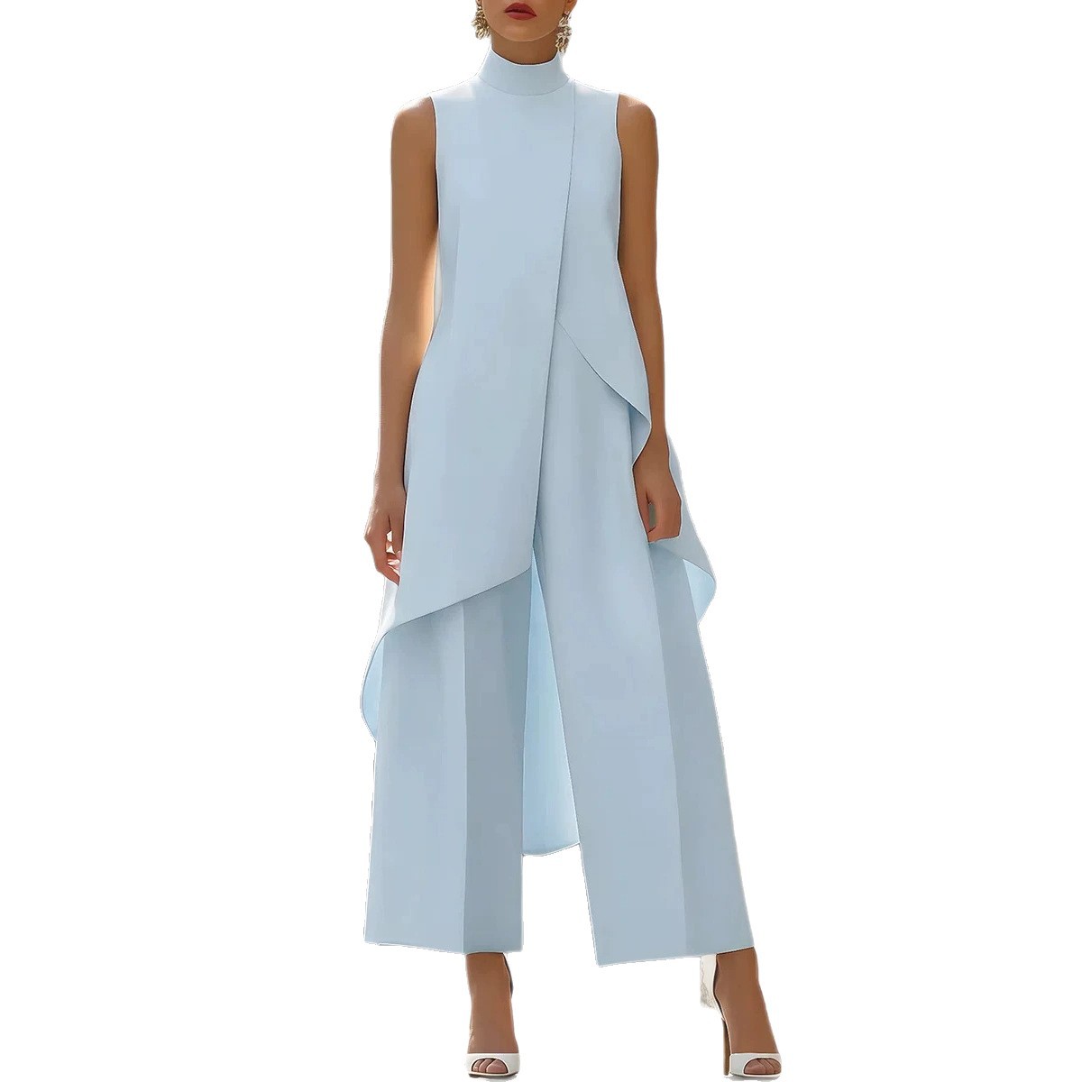 Macacão Feminino Elegante Sem  - Women'S Formal Jumpsuit Evening Wear avaliação e preço
