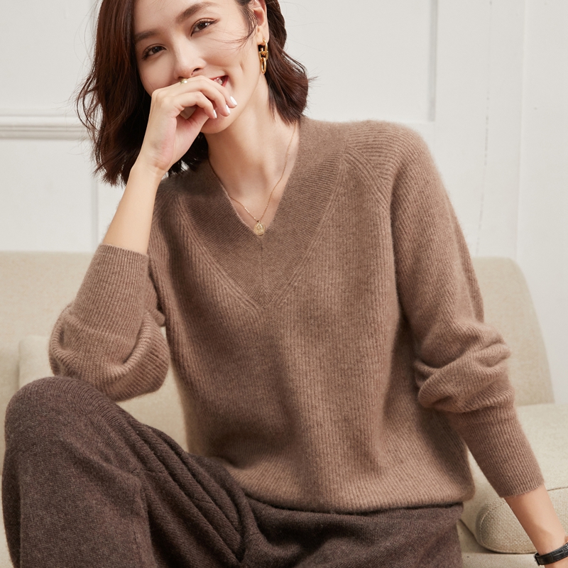 WinvyNee Suéteres femininos de - Cashmere Sweater Formal avaliação e preço