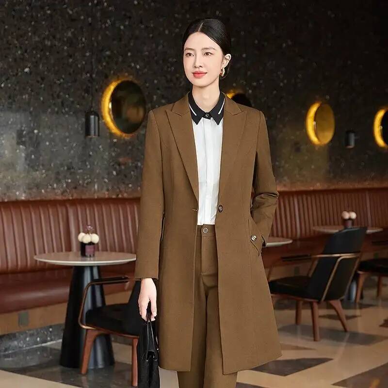 Tecido de alta qualidade outon - Women Formal Wear For Interview avaliação e preço