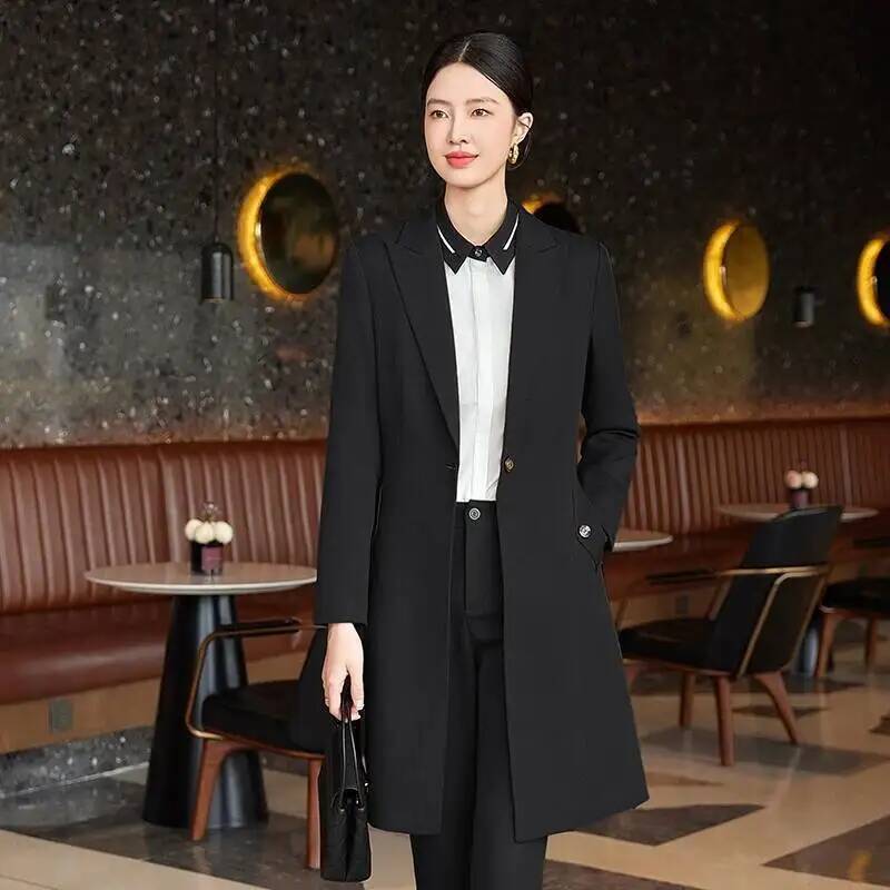 Tecido de alta qualidade outon - Women Formal Wear For Interview avaliação e preço