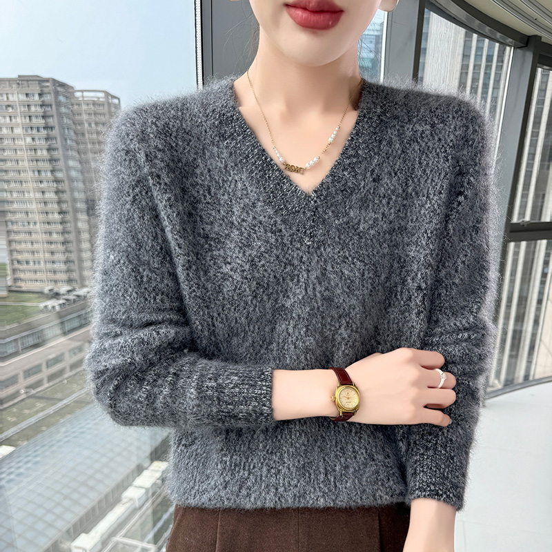 Suéter Feminino de Lã de Cashm - Cashmere Sweater Formal avaliação e preço